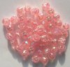 50 9mm Acrylic Pink AB Rosebuds